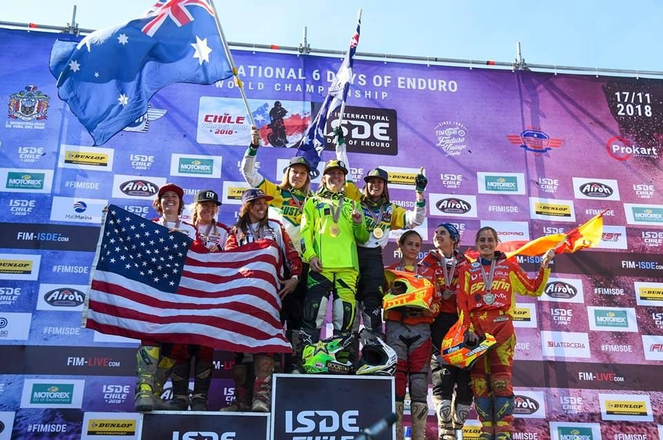 Woman trophy - ISDE 2018